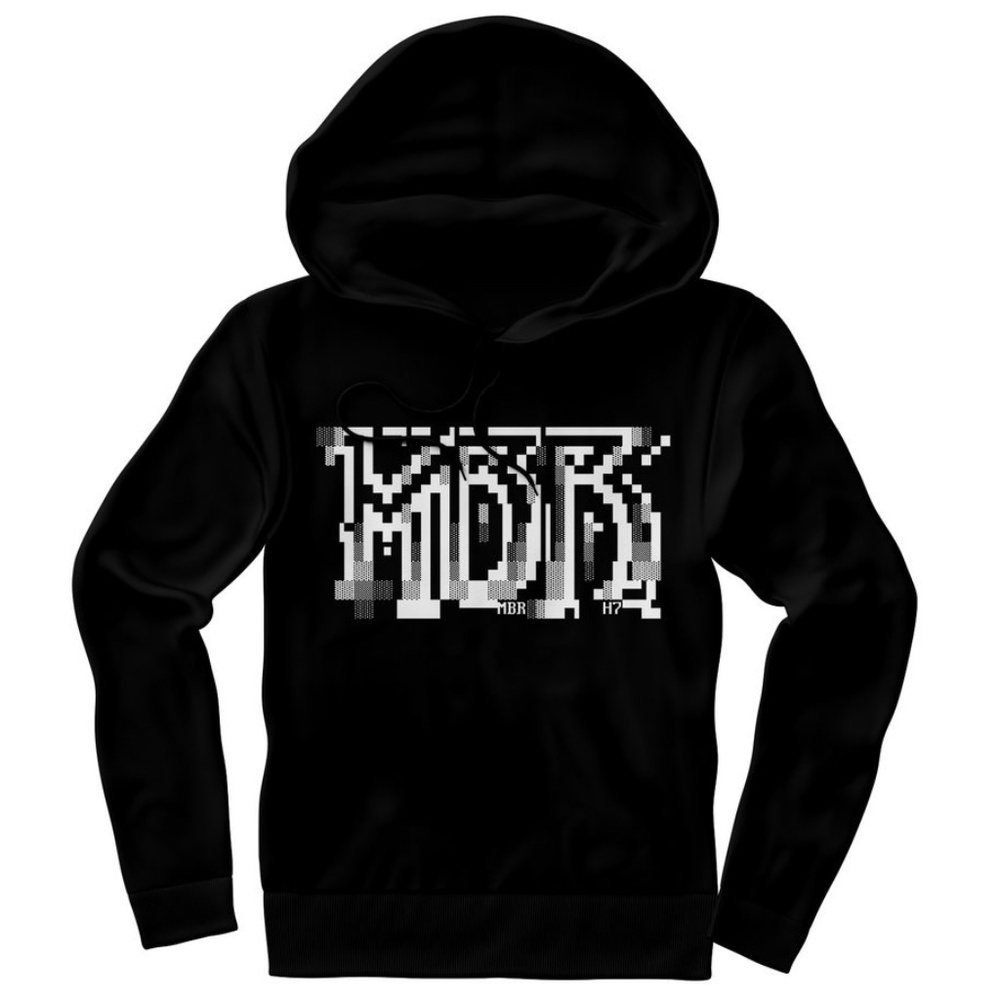 MBR Black Graphic Hoodie XXL